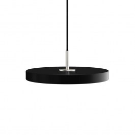 Ceiling Light Asteria Mini Steel 2222C4174 Φ31x3.3cm Led 900lm 14W 3000k Black Umage BLACK
