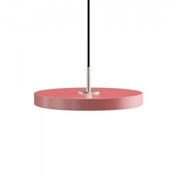 Ceiling Light Asteria Mini Steel 2432C4174 Φ31x3.3cm Led 900lm 14W 3000k Nuance Rose Umage