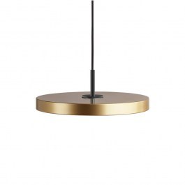 Ceiling Light Asteria Mini Black 2205C4175 Φ31x3.3cm Led 900lm 14W 3000k Brass Umage BRASS