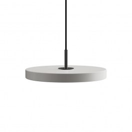 Ceiling Light Asteria Mini Black 2430C4175 Φ31x3.3cm Led 900lm 14W 3000k Nuance Mist Umage MIST
