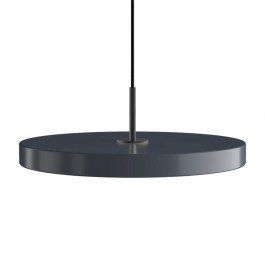 Ceiling Light Asteria Plus Medium Black 2561C4173 Φ43x14cm Led 1600lm 28W 2400-3000k Anthracite Umage ANTHRACITE