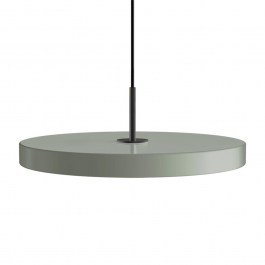 Ceiling Light Asteria Plus Medium Black 2567C4173 Φ43x14cm Led 1600lm 28W 2400-3000k Nuance Olive Umage OLIVE