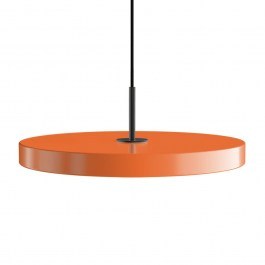 Ceiling Light Asteria Plus Medium Black 2569C4173 Φ43x14cm Led 1600lm 28W 2400-3000k Nuance Orange Umage ORANGE