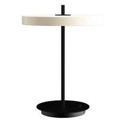 Φωτιστικό Επιτραπέζιο Asteria 2543 Φ31x41.5cm Led 600lm 13W 3000K Pearl White-Black Umage PEARL-BLACK