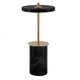 Φωτιστικό Επιτραπέζιο Επαναφορτιζόμενο Asteria Move Mini 2571 Φ12x25.5cm Led Black-Marble Umage BLACK-MARBLE