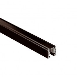 Three-phase Aluminum Rail Square 7511-30-30 3m Black Ivela BLACK
