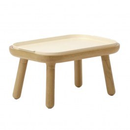 Τραπεζάκι Χαμηλό Paff 5610C5610-1C5615 50x35x27cm Oak Pearl White Umage PEARL-WHITE