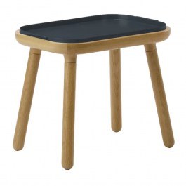 High Table Paff 5610C5610-2C5616 50x35x43cm Oak Anthracite Grey Umage ANTHRACITE