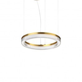 Pendant Light Crown 364964 3000K 2050lm D40x205cm Brass Ideal Lux BRASS