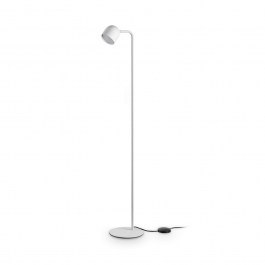 Φωτιστικό Δαπέδου Dodo 370422 GX53 20x118cm White Ideal Lux WHITE