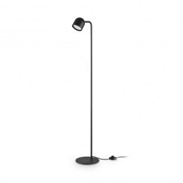 Φωτιστικό Δαπέδου Dodo 370477 GX53 20x118cm Black Ideal Lux BLACK