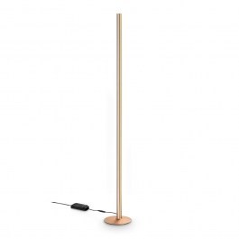 Floor Lamp Dorica 366159 3000K 7100lm 25x190cm Copper Ideal Lux COPPER