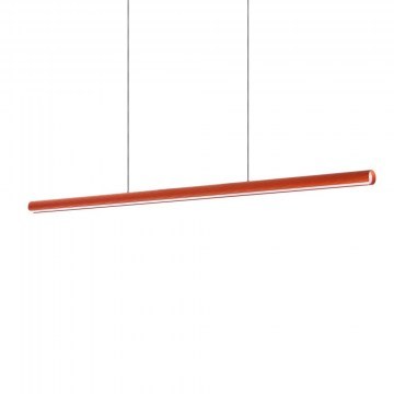 Pendant Light Dorica 366418 3000K 3900lm 140x218,5cm Orange Ideal Lux