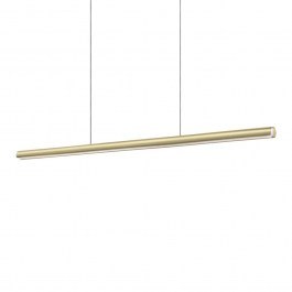 Pendant Light Dorica 366449 3000K 3900lm 140x218,5cm Brass Ideal Lux BRASS
