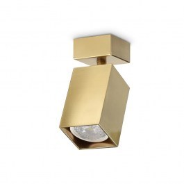 Ceiling Light - Spot Dynamite Square 371214 GU10 5,7x14,1cm Brass Ideal Lux BRASS