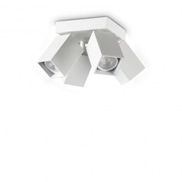 Ceiling Light - Spot Dynamite Square 367446 GU10 4x28W 13,5x14,1cm White Ideal Lux WHITE