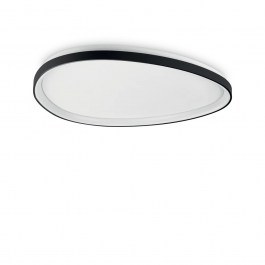 Φωτιστικό Οροφής - Πλαφονιέρα Gemini 372105 4000K 4550lm 81x81x6,5cm Black Ideal Lux BLACK