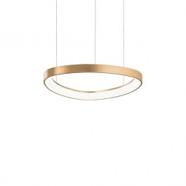 Pendant Light Gemini 372143 4000K 4350lm 42,5x42,5x200cm Brass Ideal Lux BRASS