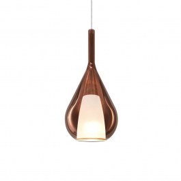 Pendant Light Kalique-3 360065 E27 18x243,5cm Copper Ideal Lux COPPER