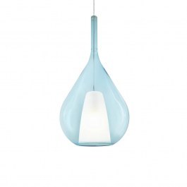 Φωτιστικό Οροφής Κρεμαστό Kalique-3 359816 E27 28x262,5cm Light Blue Ideal Lux LIGHT BLUE