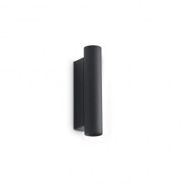 Φωτιστικό Τοίχου Look Round 353333 3000K 900lm 3x15cm Black Ideal Lux BLACK
