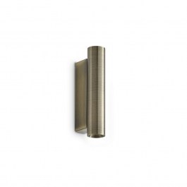 Φωτιστικό Τοίχου Look Round 370590 3000K 900lm 3x15cm Brass Ideal Lux BRASS