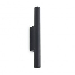 Φωτιστικό Τοίχου Look Round 370651 3000K 900lm 3x30cm Black Ideal Lux BLACK