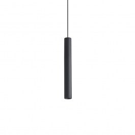 Pendant Light Look Round 371078 3000K 1200lm 3x25cm Black Ideal Lux BLACK