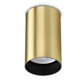 Ceiling Light - Spot Look Round 371405 GU10 6x10cm Brass Ideal Lux BRASS