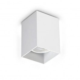 Ceiling Light - Spot Look Square 367552 GU10 6x10cm White Ideal Lux WHITE