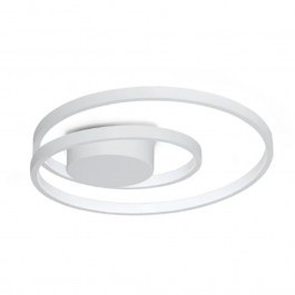Φωτιστικό Οροφής - Πλαφονιέρα Oz 352442 3000K 4350lm 40x1,2cm White Ideal Lux WHITE