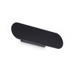 Wall Lamp Zig Zag Round 364520 3000K 1300lm 33x5x9cm Black Ideal Lux BLACK