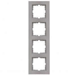 Πλαίσιο Διακόπτη 4 Θέσεων HK07 402847003 Steel Kopp STEEL