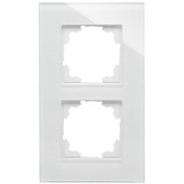 Πλαίσιο Διακόπτη 2 Θέσεων HK07 405402001 White Kopp WHITE