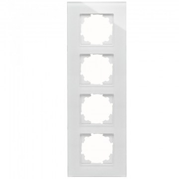 Switch Frame 4 Seats HK07 406602008 White Kopp