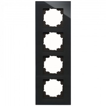 Switch Frame 4 Seats HK07 406605001 Black Kopp