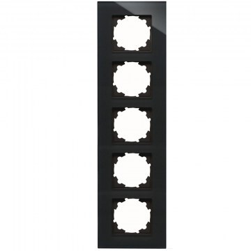 Switch Frame 5 Seats HK07 406705004 Black Kopp