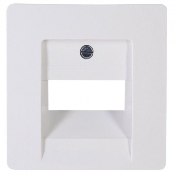 Network/Telephone Socket Frame 1-2 Seats HK05 326102004 Arctic White Kopp