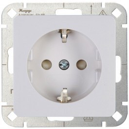Πρίζα Ρεύματος Μονή HK02 915013000 16A 250V White Kopp WHITE