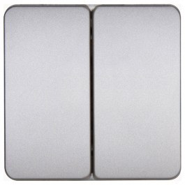 Πλήκτρο Διακόπτη Διπλό HK02 331420007 Steel Kopp STEEL