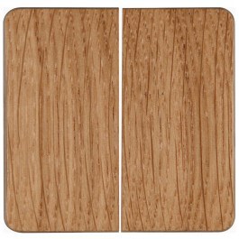 Double Switch Button HK02 331430004 Oak Kopp OAK