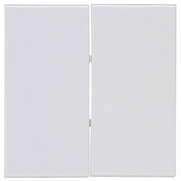 Double Switch Button HK07 490329007 Pure White Kopp WHITE