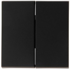 Double Switch Button HK07 490350009 Black Kopp BLACK