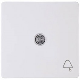 Switch Button With Light Bell HK05 333952007 Arctic White Kopp WHITE