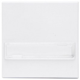 Switch Button With Inscription Field HK07 492032000 Arctic White Kopp WHITE
