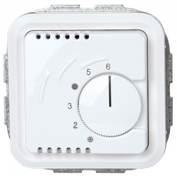Room Thermostat PARIS 290102011 5°C To +30°C 10(4)AX 250V 2200W  Arctic White Kopp