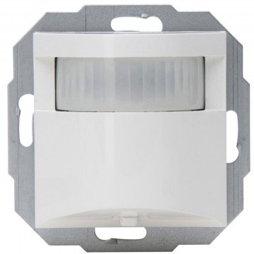 Motion Detector INFRA Control HK07 808429557 230V 4-240sec. 10m R180° 55x55mm Pure White Kopp