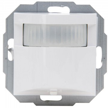Motion Detector INFRA Control HK07 808413554 230V 4-240sec. 10m R180° 55x55mm Arctic White Kopp