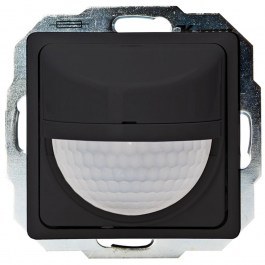 Motion Detector INFRA Control HK07 840650050 230V 20sec-30min. 9m R180° 50x50mm Black Kopp BLACK