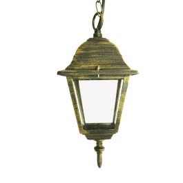 Φωτιστικό Οροφής Κρεμαστό HI6045GB Gold-Black Aca GOLD-BLACK